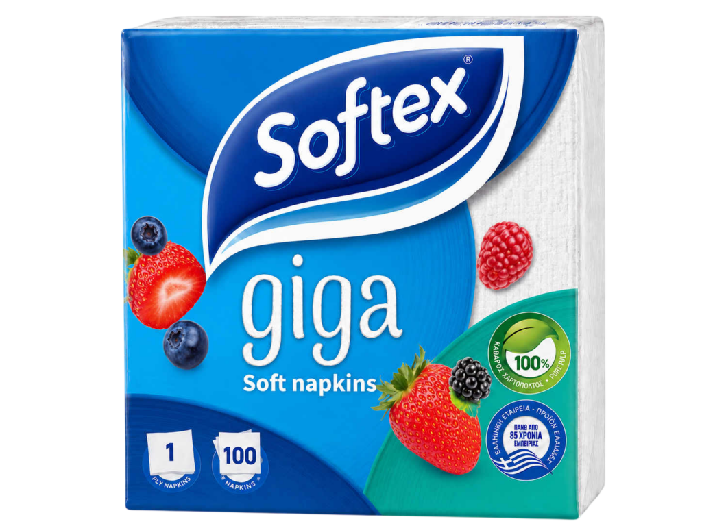 giga soft napkins softex-transparent